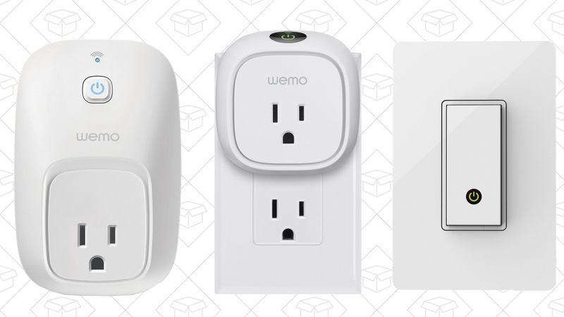 Belkin WeMo Switch, $23 | WeMo Insight Switch, $35 | WeMo Light Switch, $30